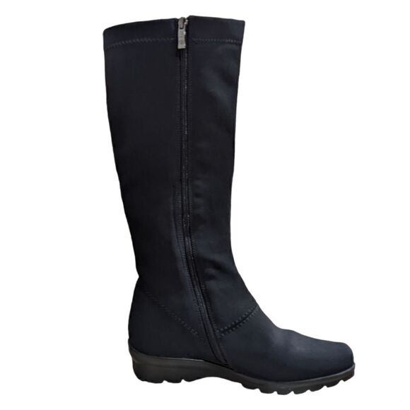 Ara Luftpolster Paula Waterproof Gore-Tex Black Tall Boots Size 5.5 US - Picture 7 of 16